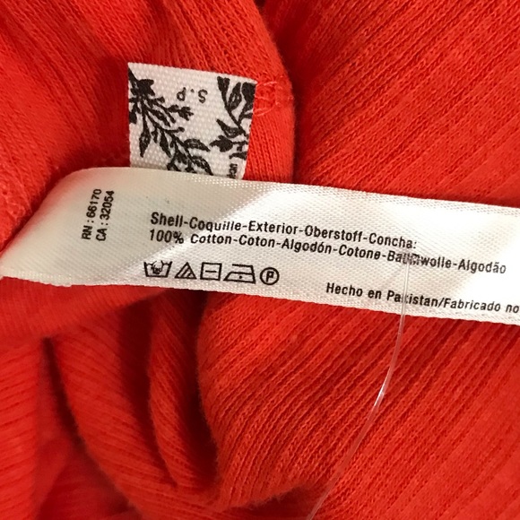 Free People Orange Tank Top - Picture 5 of 5